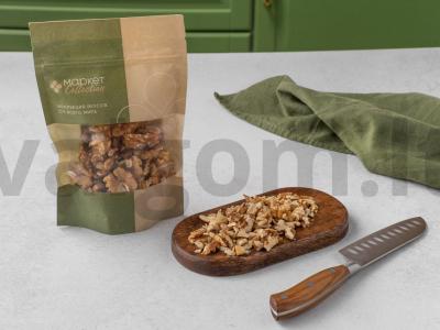 Kakavos ir bananų batonėliai su graikiniais riešutais Žingsnis 4