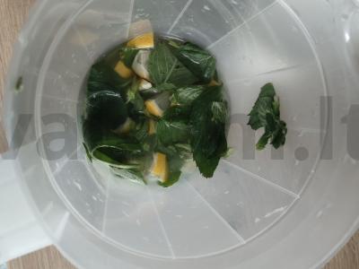 Limonadas su citrina ir mėta per 30 minučių Žingsnis 2