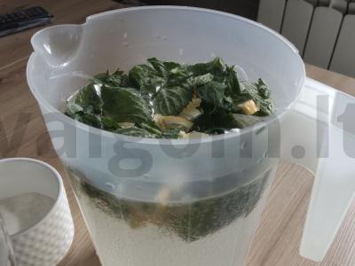 Limonadas su citrina ir mėta per 30 minučių pagrindine nuotrauka