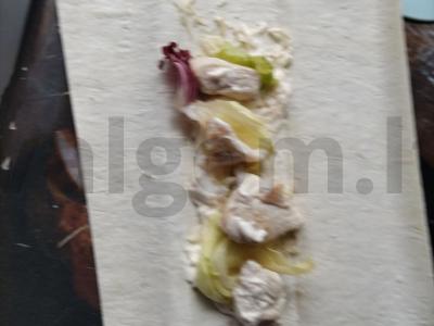 Namų ritinys keptuvėje Žingsnis 4