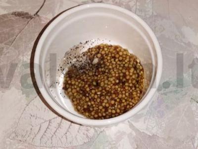 Marinuotų kopūstų salotos su prancūziška garstyčia Žingsnis 2