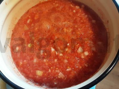 Aštrus konservuotas kečupas Žingsnis 5