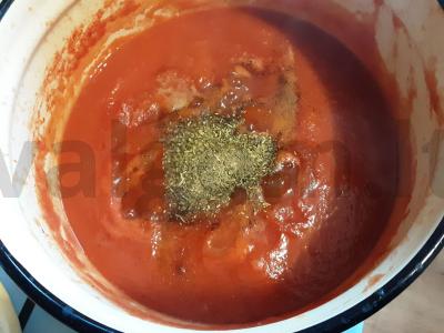 Aštrus konservuotas kečupas Žingsnis 7