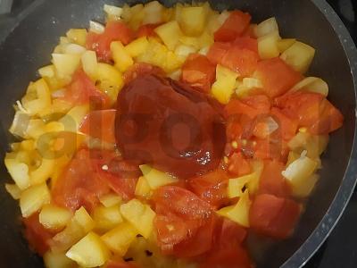 Vištienos troškinys su daržovėmis Žingsnis 3