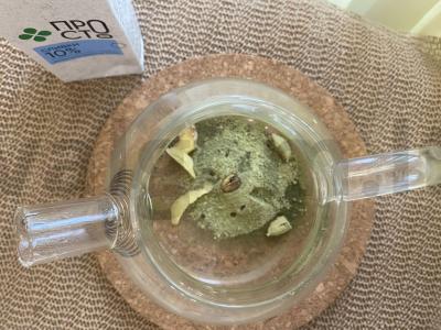 Matcha arbata su imbieru ir kardamonu Žingsnis 3