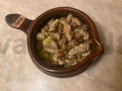 Keptas „Shantiz“ su kiauliena grietinėlėje Žingsnis 6