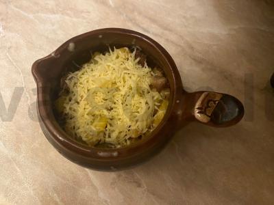 Keptas „Shantiz“ su kiauliena grietinėlėje Žingsnis 8