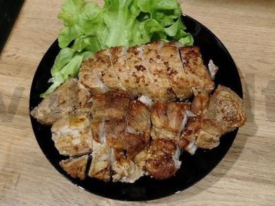 Kiaulienos nugarinė su grūdėta garstyčia pagrindine nuotrauka