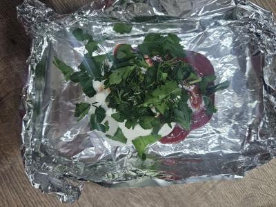 Mėsos kukuliai orkaitėje su grietinės-tomato padažu ir žolelėmis Žingsnis 2