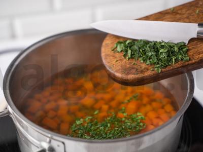 Vegetariškas sriuba su tofu Žingsnis 7