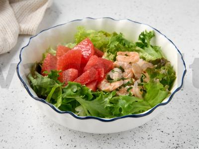 Salotos su krevetėmis ir greipfrutu Žingsnis 5