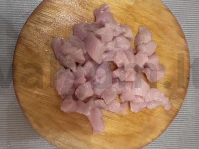 Paprastas vištienos sriuba Žingsnis 1