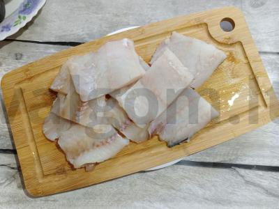 Menkių filė grietinėlės padaže Žingsnis 1