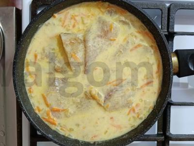 Menkių filė grietinėlės padaže Žingsnis 8