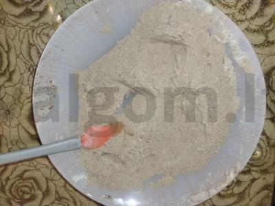 Tortas „Praga“ su kondensuotu pienu Žingsnis 3