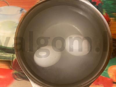 Salotas „Talmione“ Žingsnis 1