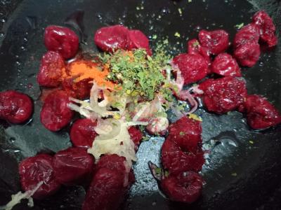 Vyšnių padažas mėsai Žingsnis 6