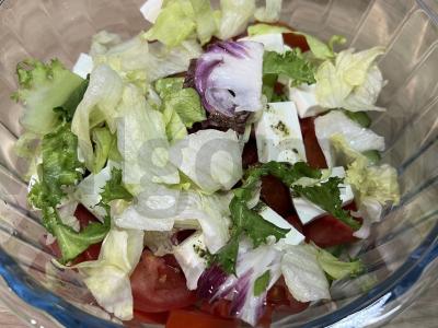 Salotas su kalakutų nuggetais vakarienei Žingsnis 5