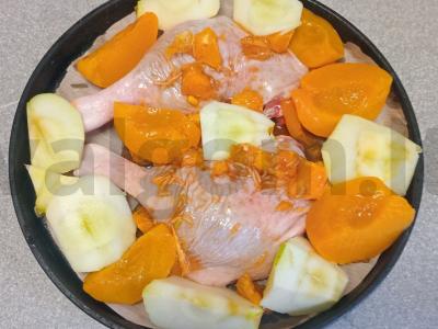 Vaisių antis šlaunelės Žingsnis 5