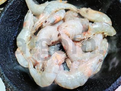 Auksinės krevetės Žingsnis 1