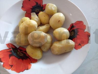 Kūdikių bulvės keptuvėje Žingsnis 2