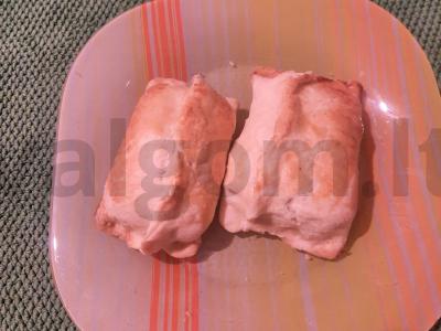 Sluoksniuota tešla su rahat-lukum Žingsnis 3