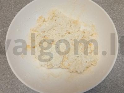 Sūrio bandelė su krevetėmis Žingsnis 3