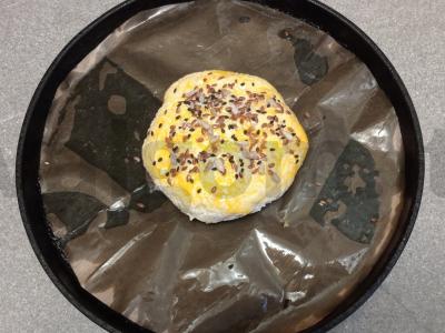 Sūrio bandelė su krevetėmis Žingsnis 6