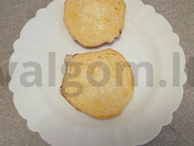 Sūrio bandelė su krevetėmis Žingsnis 8