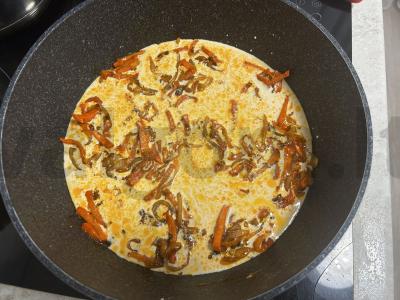 Kalakutų kotletai su daržovėmis Tom Yum padaže Žingsnis 5