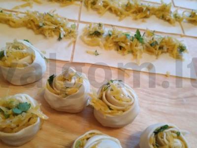 Kukurūzų pyragas su moliūgu Žingsnis 13