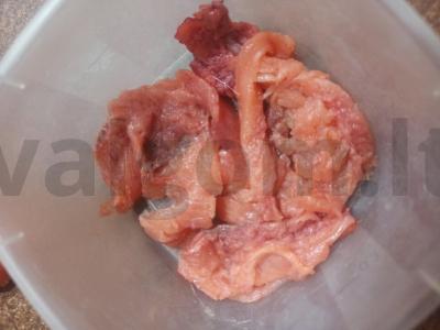 Sūdyta lašiša Žingsnis 1