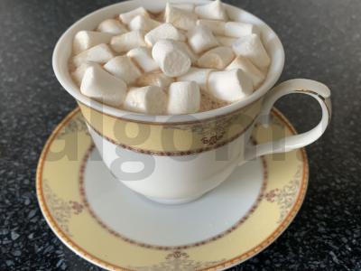 Šokoladinis gėrimas su pienu ir zefyrais Žingsnis 5