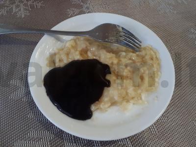 Sumuštinis su šokoladiniu-bananų padažu Žingsnis 2