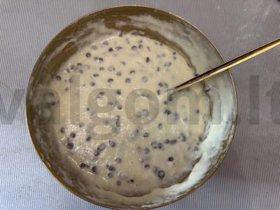 Blynai su šokoladiniais gabaliukais per 30 minučių Žingsnis 5