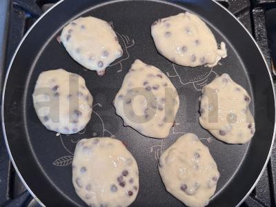 Blynai su šokoladiniais gabaliukais per 30 minučių Žingsnis 6