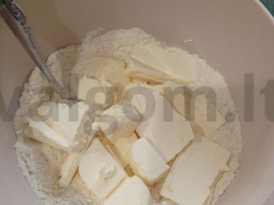 Sausainiai „Oreshki“ Žingsnis 5