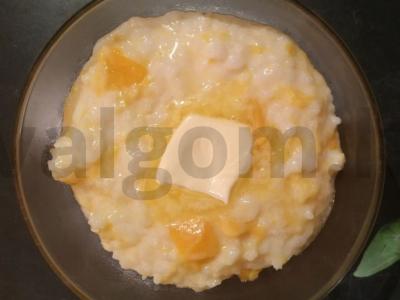 Ryžių košė su moliūgu lėtoje viryklėje pagrindine nuotrauka