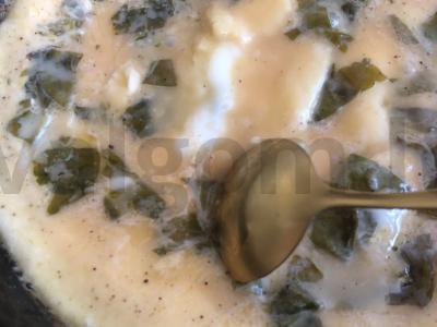 Omletas su rūgštynėmis ir prieskoniais Žingsnis 9