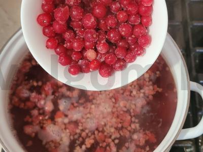 Ryškus kompotas „Asorti“ su citrinos rūgštimi Žingsnis 1