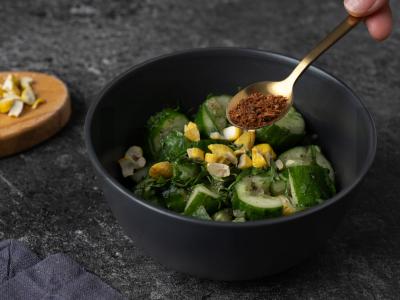 Sumuštiniai agurkai su anakardžiais Žingsnis 6