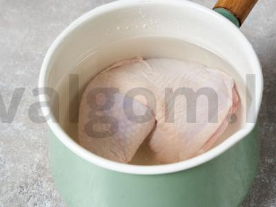 Vištienos šči Žingsnis 1