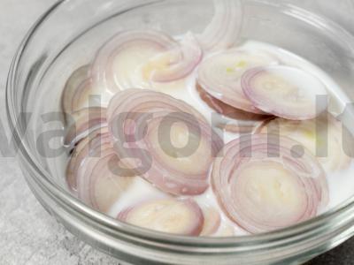 Prancūziškas svogūnų apkepas Žingsnis 8