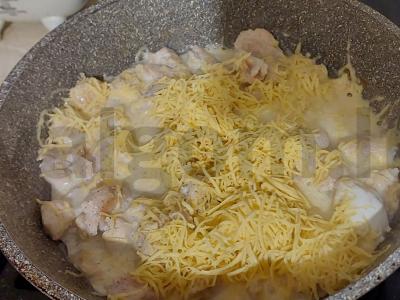 Grietininė vištiena Žingsnis 3