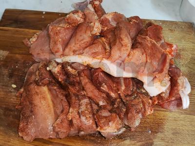 Mėsa „Harmonikė“ Žingsnis 3