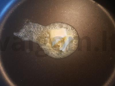 Pasta pttim su midijomis ir džiovintu česnaku Žingsnis 1