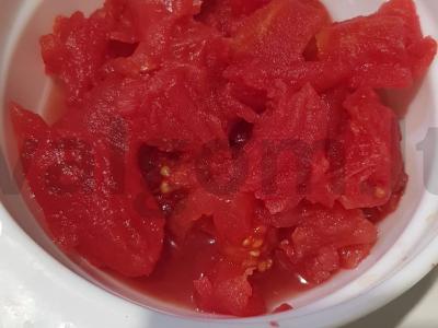 Marinuotų pomidorų salotas Žingsnis 2