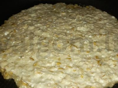 Bananų avižų blynas Žingsnis 5