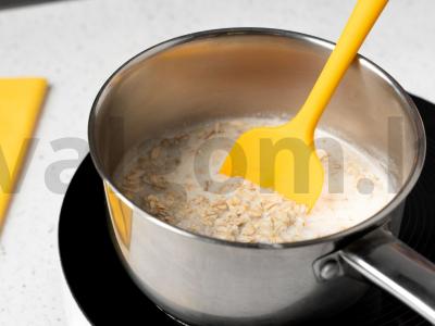 Avižinė košė su pienu, obuoliu ir cinamonu Žingsnis 3