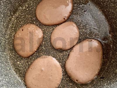 Šokoladiniai blynai Žingsnis 5